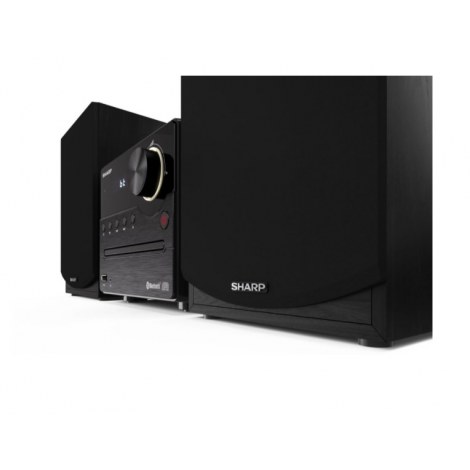 Sharp XL-B512(BK) Hi-Fi Micro System, CD/FM/USB/Bluetooth v5.0, 45W, Black Sharp | Hi-Fi Micro System | XL-B512(BK) | USB port | - 2